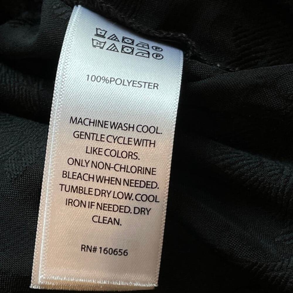 Sincerely Jules Black Floral Sheer Peplum Top - Picture 10 of 10